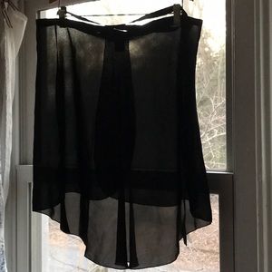 Capezio Medium/Large Black Wrap Skirt